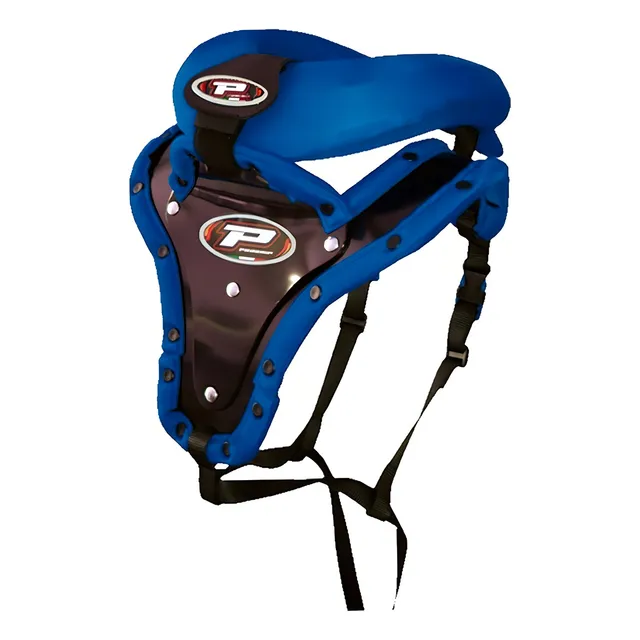 Cuellera Protector Cervical Niño Motocross Enduro Color Azul Y Negro