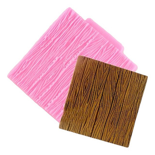 Molde Silicón Fondant, Resina, Pasta, | Textura De Madera Molde Silicón Fondant, Resina, Pasta, | Textura De Madera