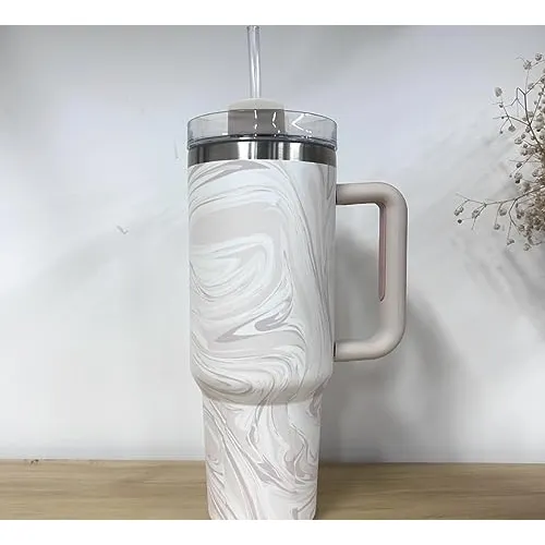 Thirst Trap Drinkware 40 Oz Swirl Tumbler Con Mango, Nt55s