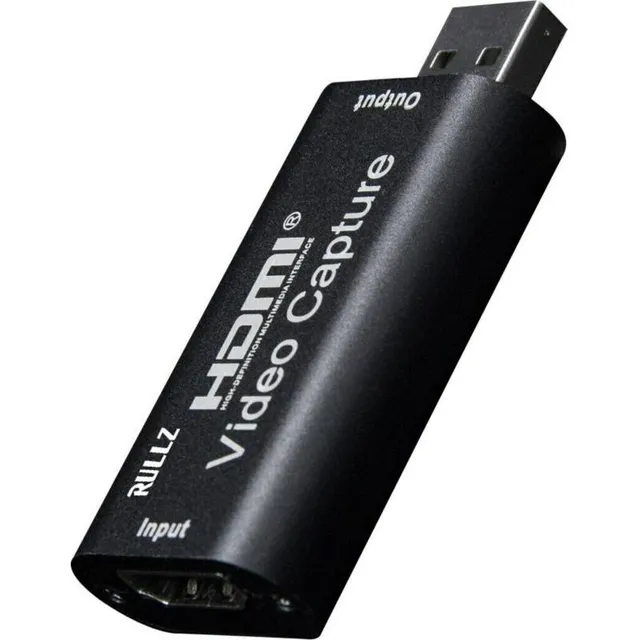 Capturadora Video Hdmi Usb 3.0 Soporta 1080p 4k Obs Vlc Amca
