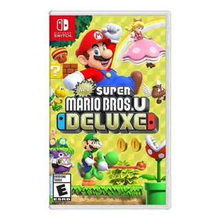 New Super Mario Bros. U Deluxe Nintendo Switch MĂdia FĂsica New Super Mario Bros. U Deluxe Nintendo Switch MĂdia FĂsica