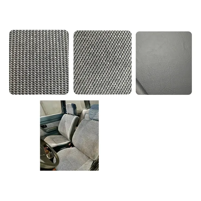 Kit Tecido Banco Gol/voy/par Gl 88/89 Alpino Cinza
