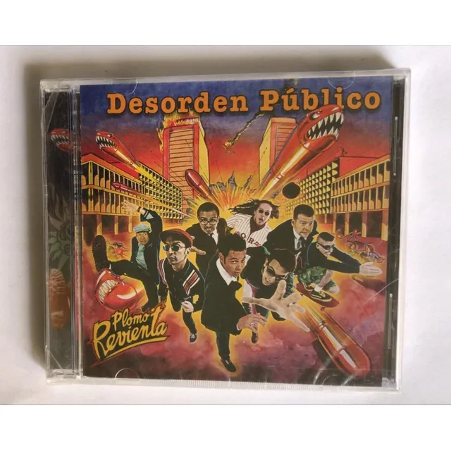 Desorden Público. Plomo Revienta. Cd Nuevo. Qqo. Ag.
