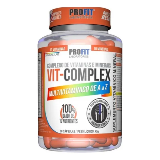Multivitaminico Vit-complex De La A A La Z Profit 90 Capsula