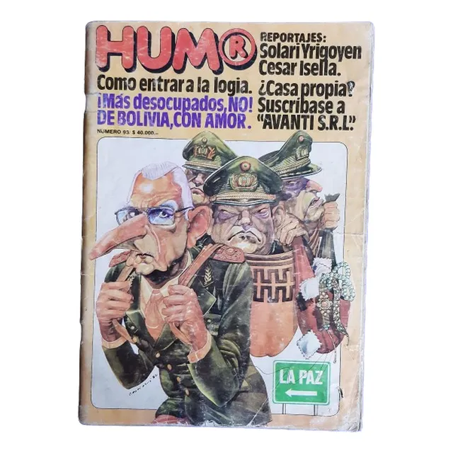 Revista Comic Humor - Ed Argentina 1982