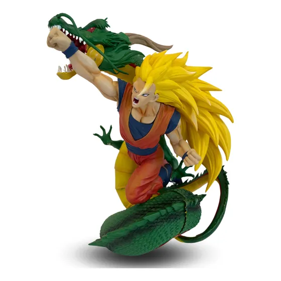 Figura Goku Tercer Nivel Shenlong Magníficos Detalle
