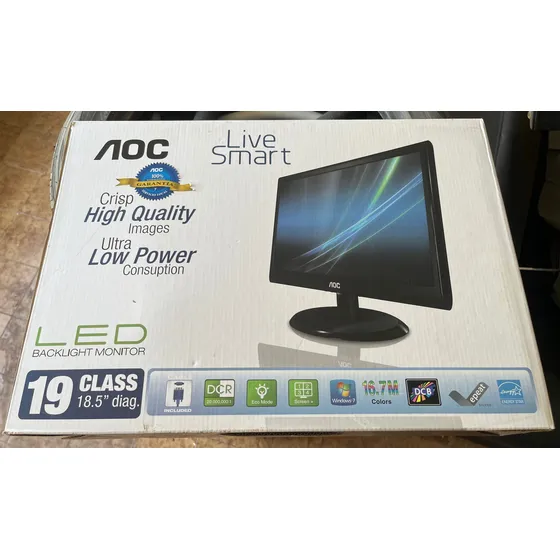 Monitor Backlight Led Live Smart 19 Marca Aoc