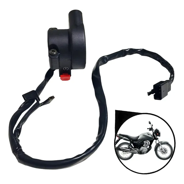 Interruptor Botao Partida Para Cg 160 Titan 2016 Ate 2023