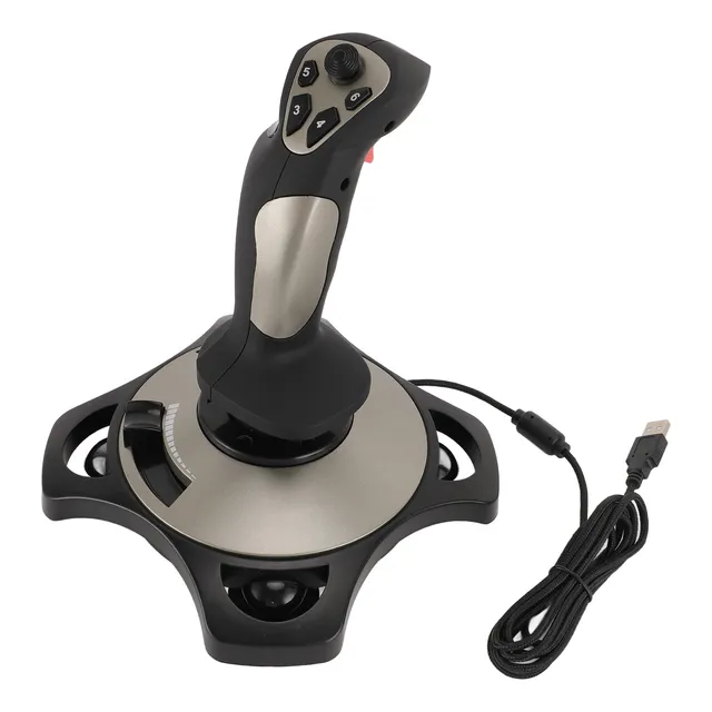 Joystick De Control Para Pc De Flight Simulator, Palanca De