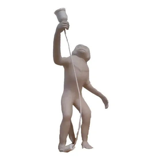 Lámpara Decoración Mono Parado Velador Monkey Lamp 50 Cm