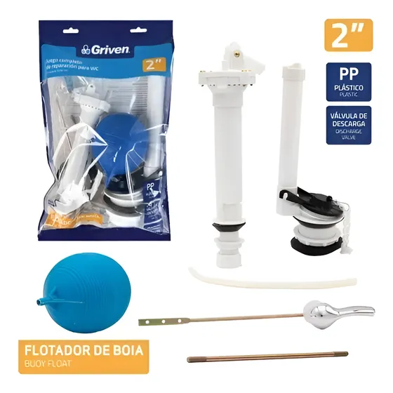 Herraje Poceta Universal Con Manilla Frontal Griven
