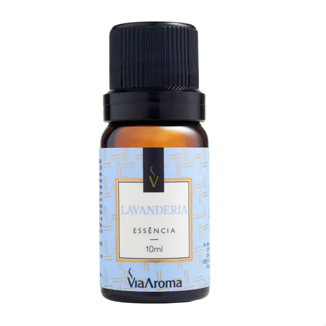 Essência Lavanderia 10ml Via Aroma Aromatizador