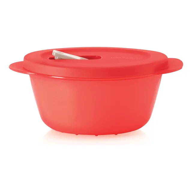 Recipiente Para Microondas Tupperware 1.3l Rojo