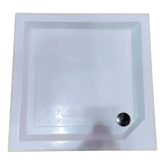 Receptaculo 90x90  Con Desague Y Sifon