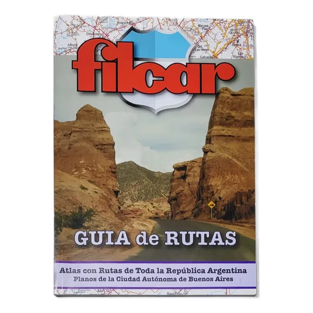 Filcar, Guia De Rutas-toda La Rep. Arg Y Planos De Caba