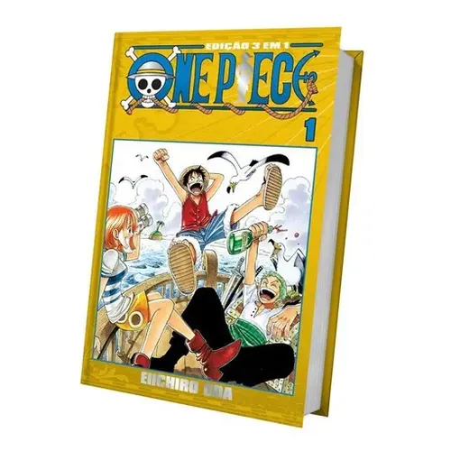 One Piece 3 Em 1, Mangá Vol. 1 + Volume 103 De One Piece Clá