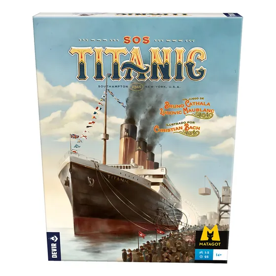 Sos Titanic - Juego de mesa Devir