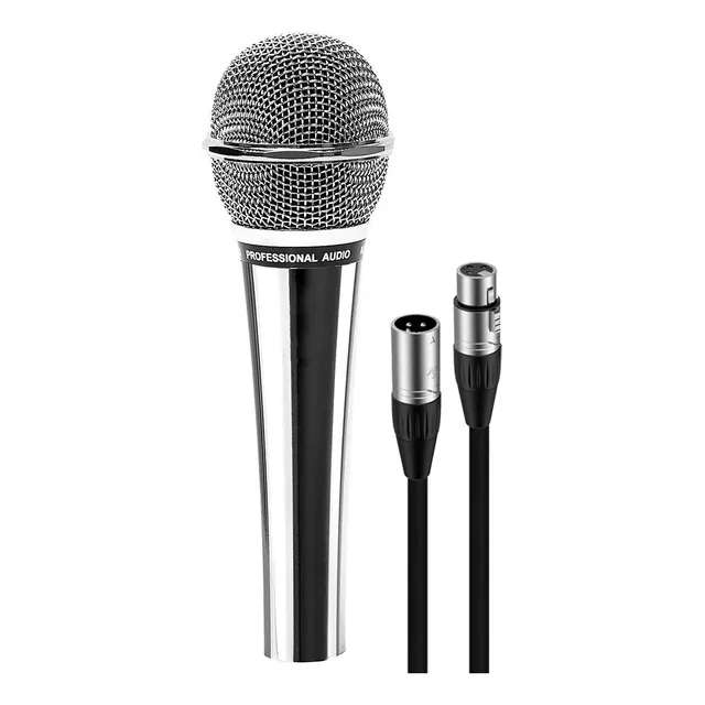 Microfono Profesional Dinamico Sn58 Sm58 + Cable #143