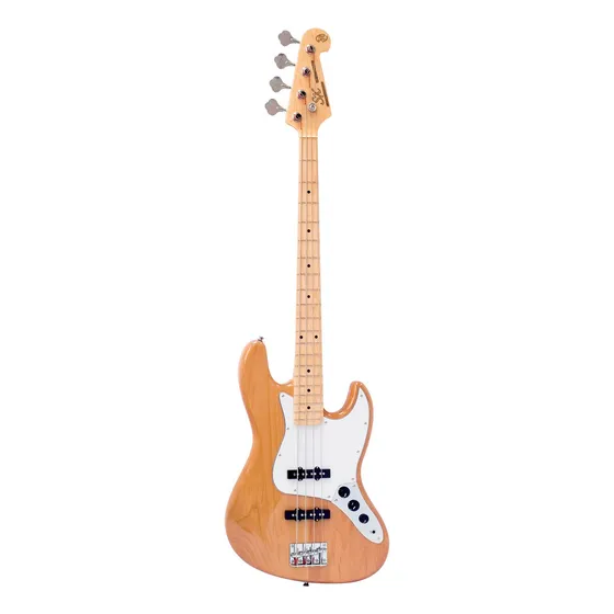 Contra Baixo Elétrico Sx JB American Alder Marrom-claro 22 Cordas