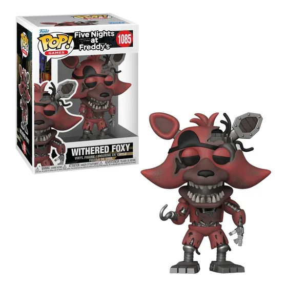 Boneco Funko Pop! Five Nights At Freddy's - Withered Foxy