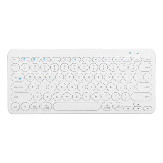 Teclado Retro Punk Estilo 78 Teclado K380 Bluetooth 5.0