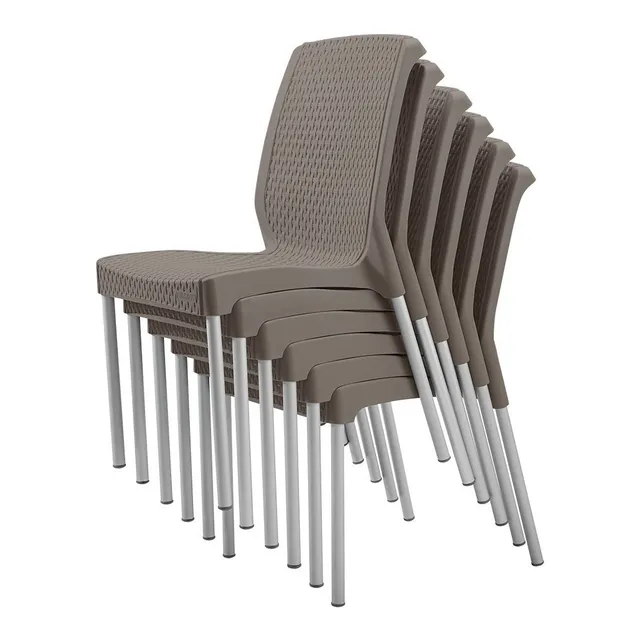 Silla Shia Sin Brazos Rimax X 6 Und