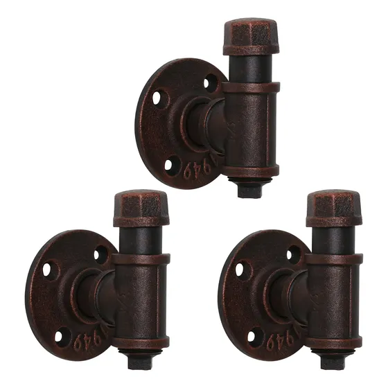 Hoemlim Gancho Pared Industrial Rustico Para Colgar Casa 3
