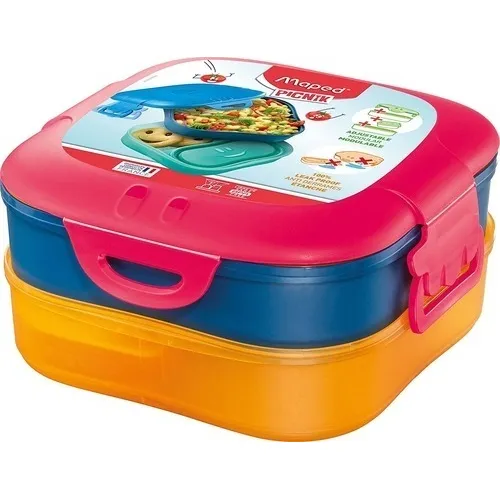 Maped Lonchera Concept Kids Contenedor 3 En 1 Rojo 870701