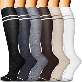6 Pares Medias Calcetas De Compresión Circulation Venosa 6 Pares Medias Calcetas De Compresión Circulation Venosa
