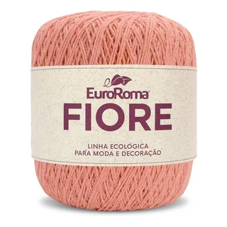 Barbante Euroroma Fiore 8/4 150g - SalmĂŁo Barbante Euroroma Fiore 8/4 150g - SalmĂŁo