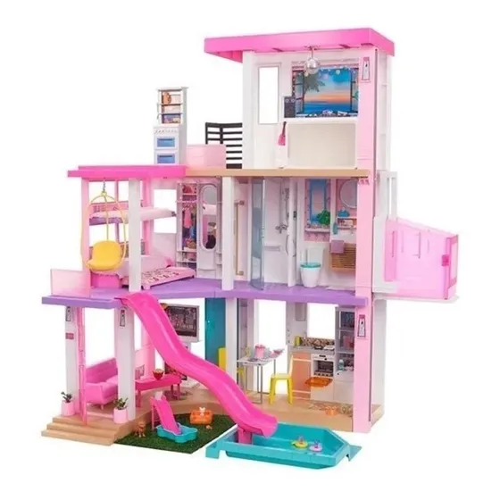 Barbie Mega Casa De Los Sueños Dreamhouse Mattel Día Y Noche
