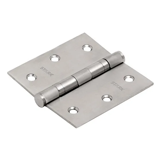 3 Bisagra Con Rodamientos De 3 X3 . 2 Mm Espesor. Acero Inox