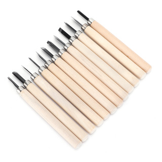Juego De Cuchillos Para Tallar Madera, 12 Piezas, Escultura Juego De Cuchillos Para Tallar Madera, 12 Piezas, Escultura