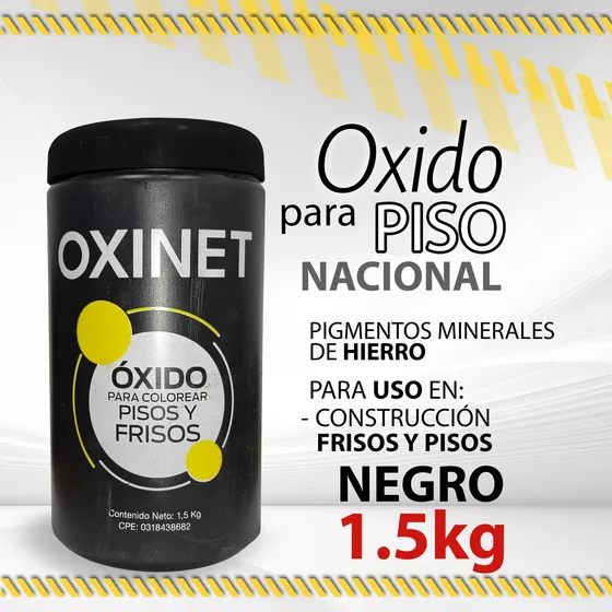 Oxido Para Piso Nacional 1.5kg Negro / 06637