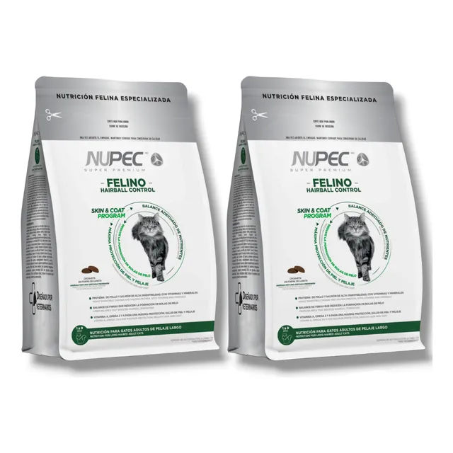 Kit De 2 Nupec Felino Hairball 1.5kg | Bolas De Pelo 