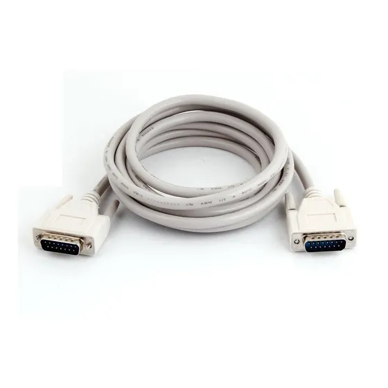 Qtqgoitem 10 Pie Largo Vga Db15 Pin Macho Mm Cable Modelo: