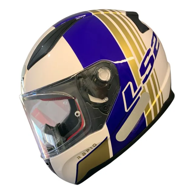 Capacete Ls2 Ff353 Rapid Multiply Brilhante N60