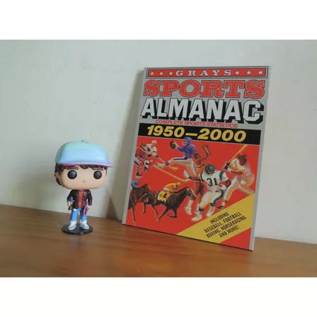 Cuadro 19x25 Almanaque Volver Al Futuro + Muñeco Marty 