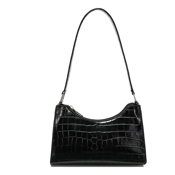 Bolso De Hombro Yikoee Y2k Small Para Mujer, Minibolso Negro