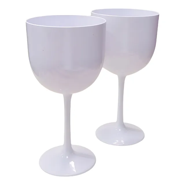 15 Taças P/ Gin Acrílica 450 Ml Lisa - Sem Personalização