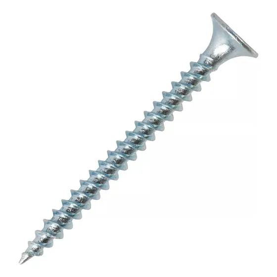 Tornillo Vulcanita Punta Fina 6 X 1 1/4 Zinc (bolsa 1000 U)