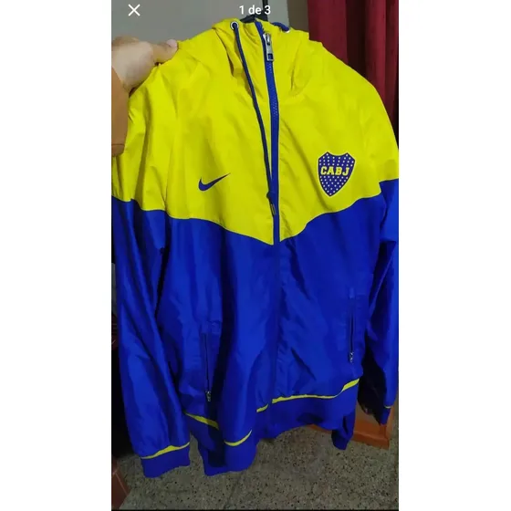 Campera Rompeviento De Boca Nike