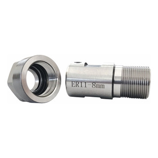 Acople O Extensión Husillo Chuck Eje 8 Mm Para Collet Er11 Acople O Extensión Husillo Chuck Eje 8 Mm Para Collet Er11