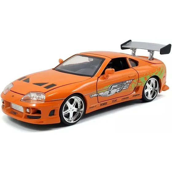Rápidos Y Furiosos I Escala 1:24 Toyota Supra Bryan En Caja