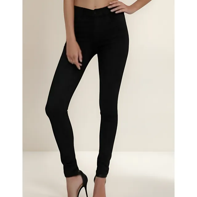 Pantalón Mujer Jeans Elaztizados Tiro Alto Lo Mas Vendido Calce Leggin De 36 Al 46 Precio De Fabrica Por Mayor Y Menor