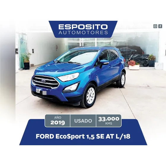 Ford Ecosport 1.5 Se At