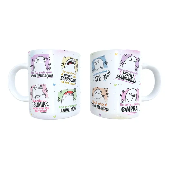 Caneca/xícara Flork Dia Das Mães - Presente Dia Das Mães