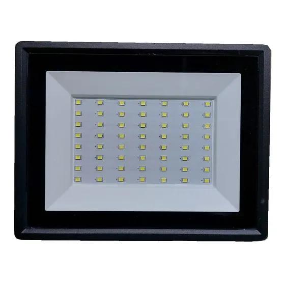 Proyector Led 50w Exterior Interelec Color de la carcasa Negro Color de la luz Blanco frío