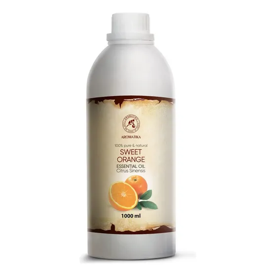 Aceite Esencial De Naranja 1l  - Aromaterapia  Difusor Velas