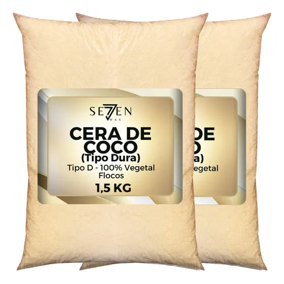 Cera De Coco Dura 1,5kg Ponto Química Para Velas Em Moldes